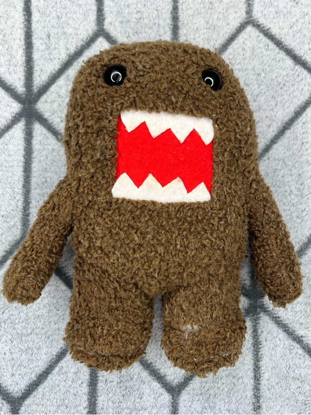 Domo Domokun Brown Monster Plush Stuffed Animal 7.5” 2010